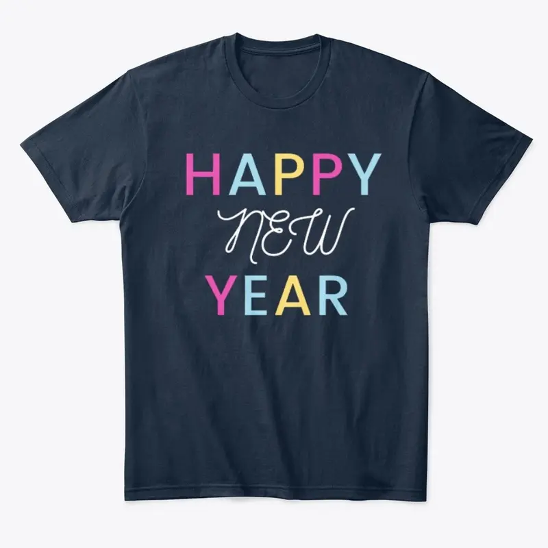 Happy New Year T Shirt T033