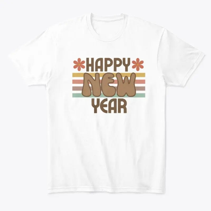 Happy New Year T Shirt T011